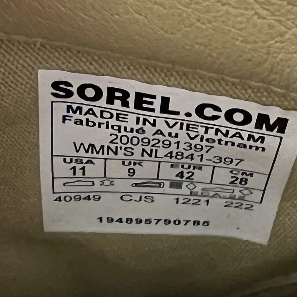 NIB Sorel Lennox Waterproof Hiking Boot Women’s - Picture 10 of 16